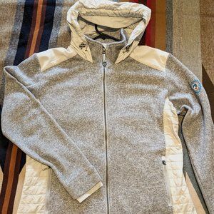 Kuhl Zip-Up Fleece/Puffer - Grey
